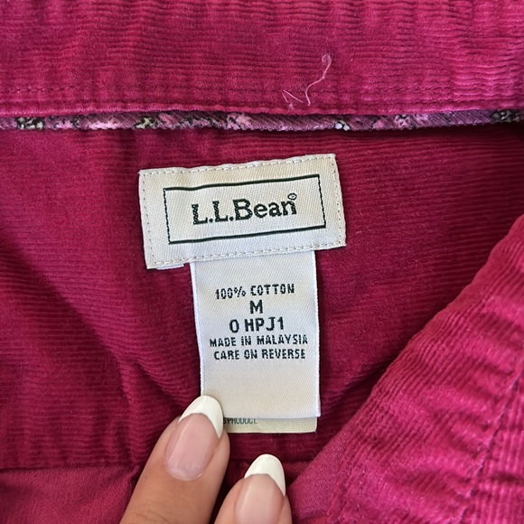 L.L. Bean Pink Button Down - Picture 3 of 8
